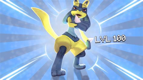 pokemon lucario level 100.